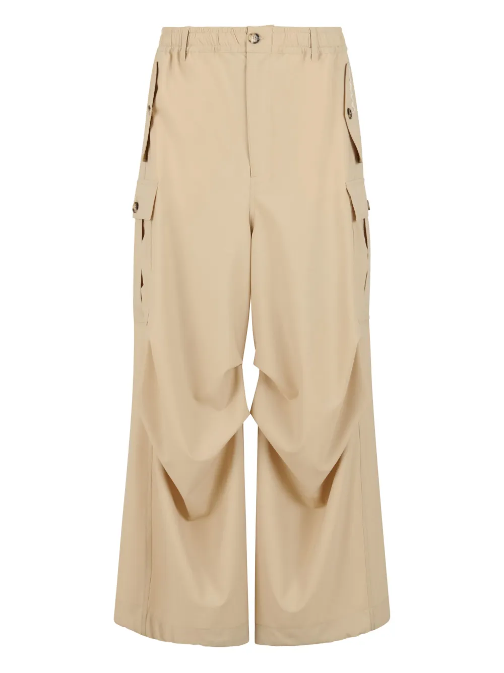 Marni draped cargo trousers | Yellow | Image 1