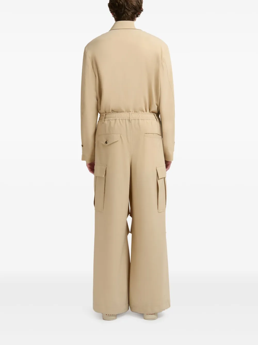 Marni Cargo broek Geel