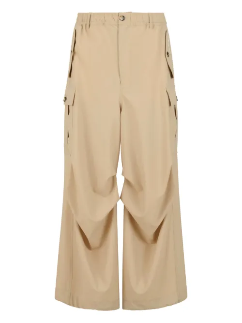 Marni pantalon cargo drapé - Jaune - Marni - Modalova