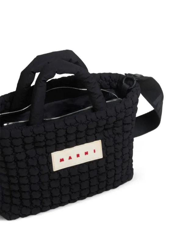 Marni キルティング ミニバッグ | ブラック | FARFETCH JP