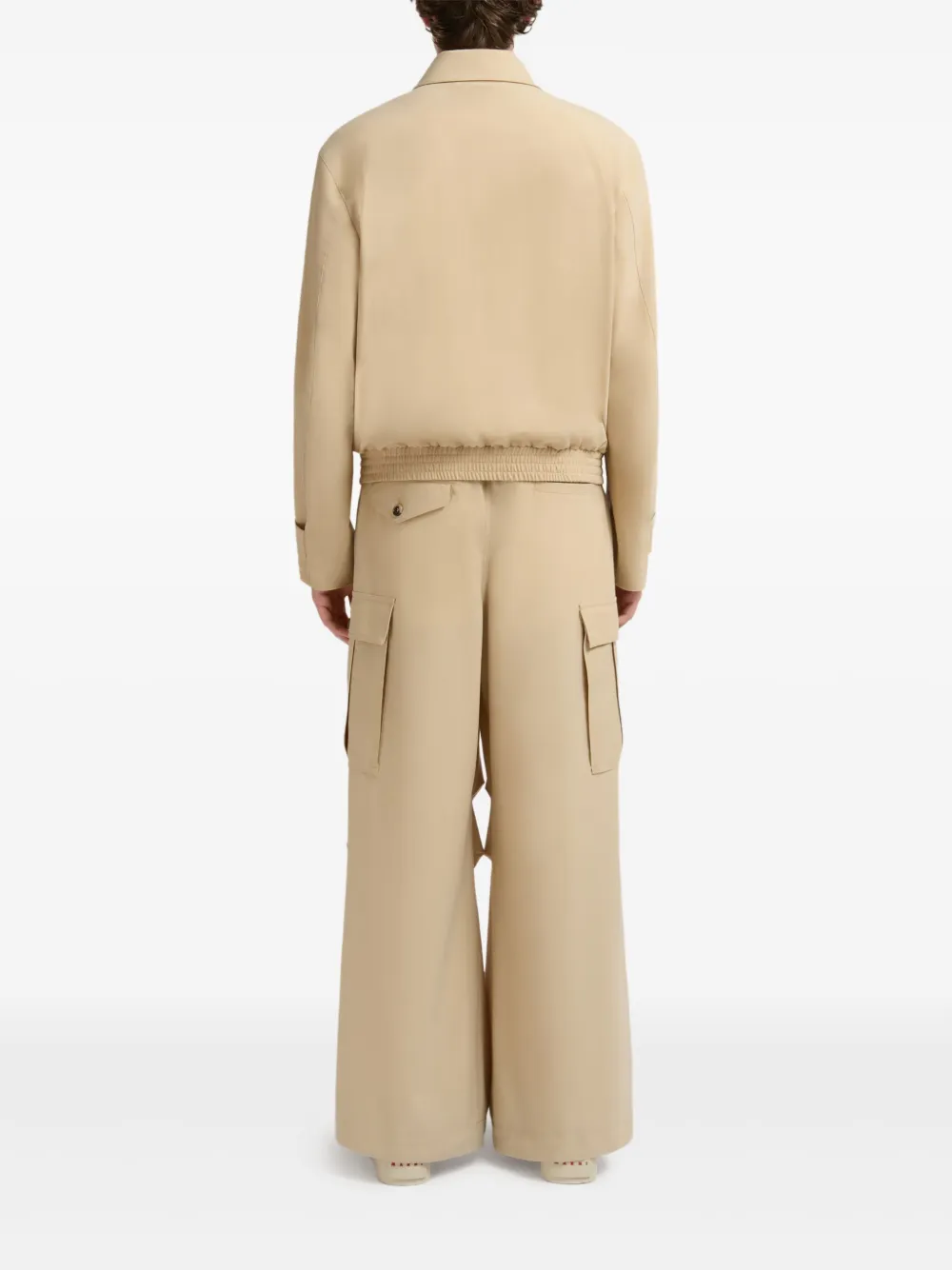 Marni Jack met geborduurd logo Geel