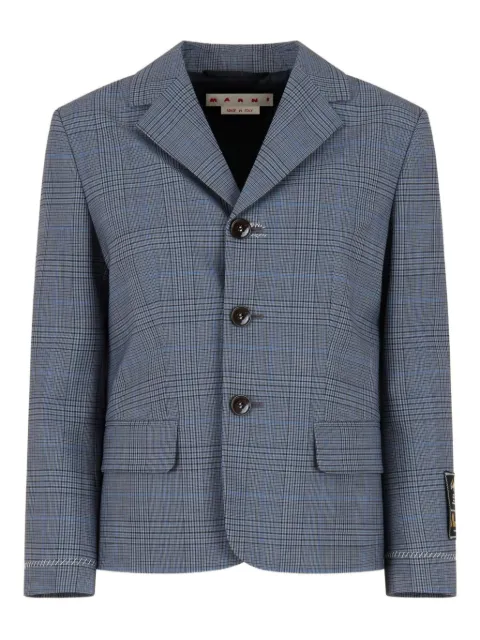 Marni checked blazer