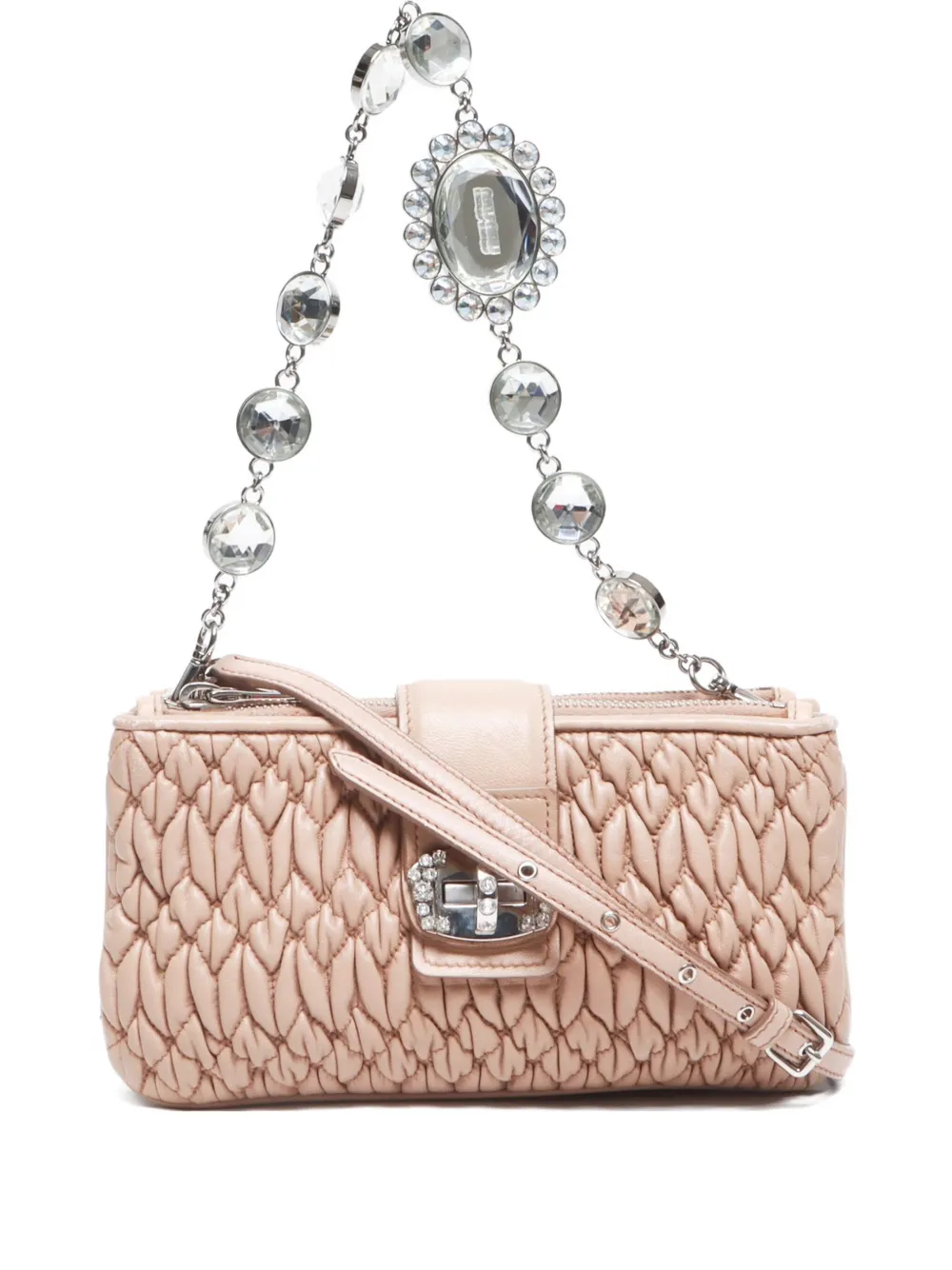 Miu Miu Pre-Owned 2000s quilted handbag | neutro | Image 1