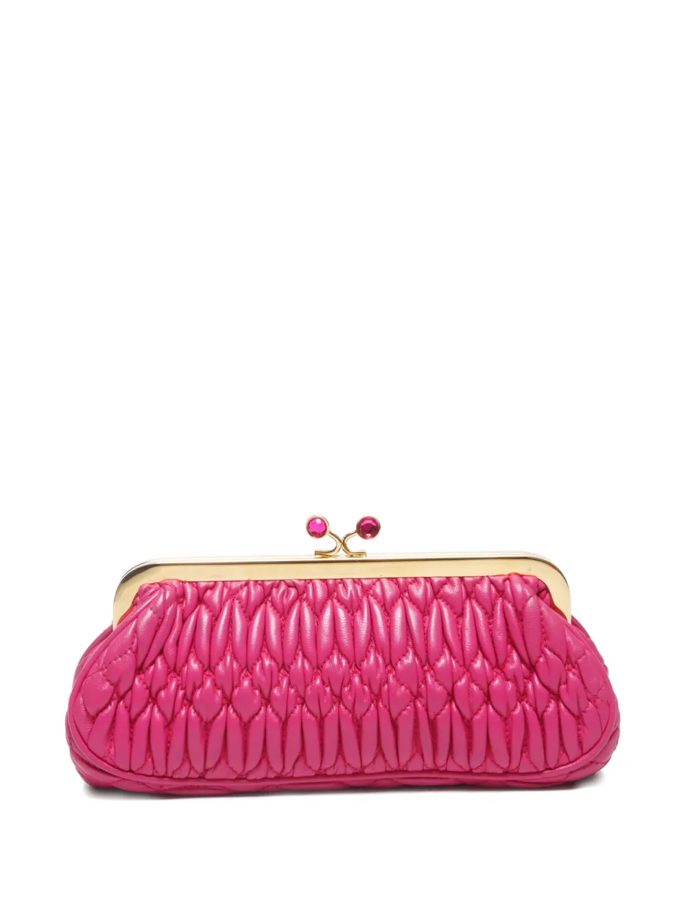 Pre-owned Miu Miu 2000-2020s Matelassé Clutch Bag