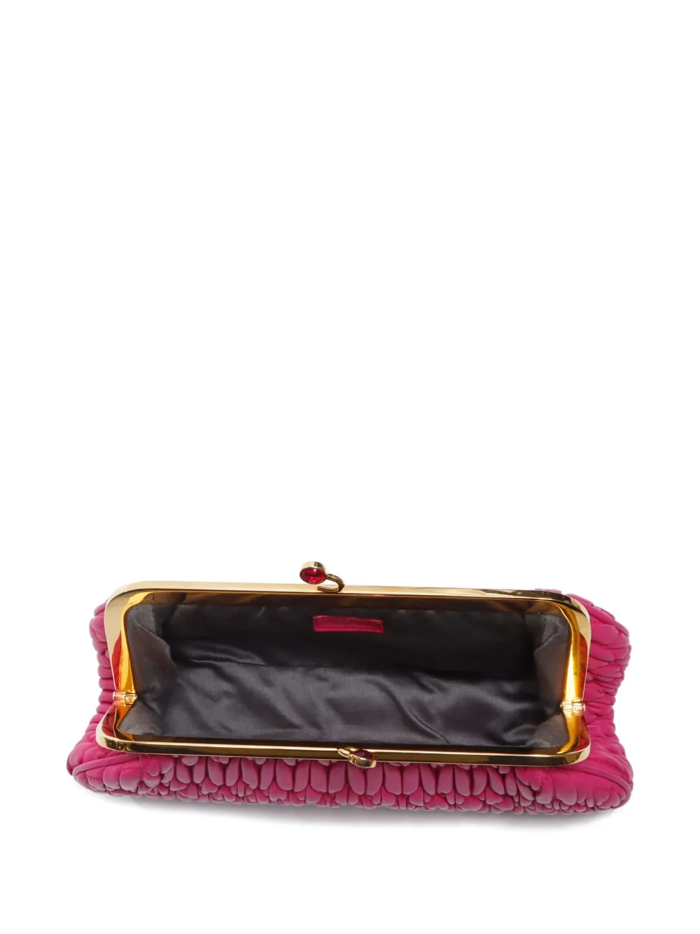 Pre-owned Miu Miu 2000-2020s Matelassé Clutch Bag