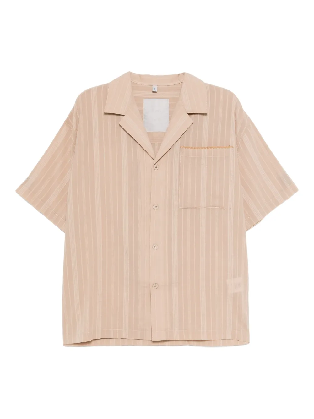 Off Duty Tone overhemd Bruin