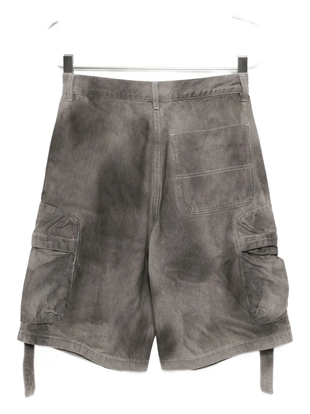 Musium Div. Cargo shorts met vervaagd effect Grijs