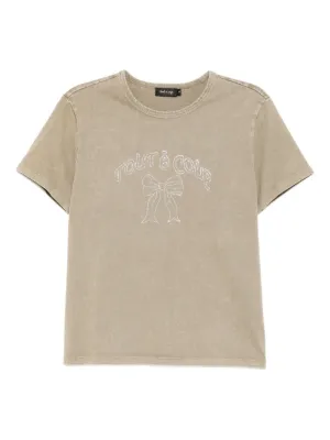 Michael Michael Kors エンパイアスタッズ Tシャツ | グリーン