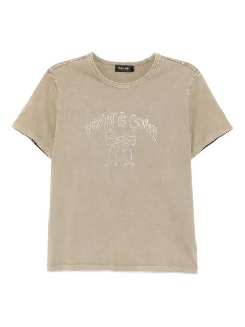 tout a coup logo-printed T-shirt
