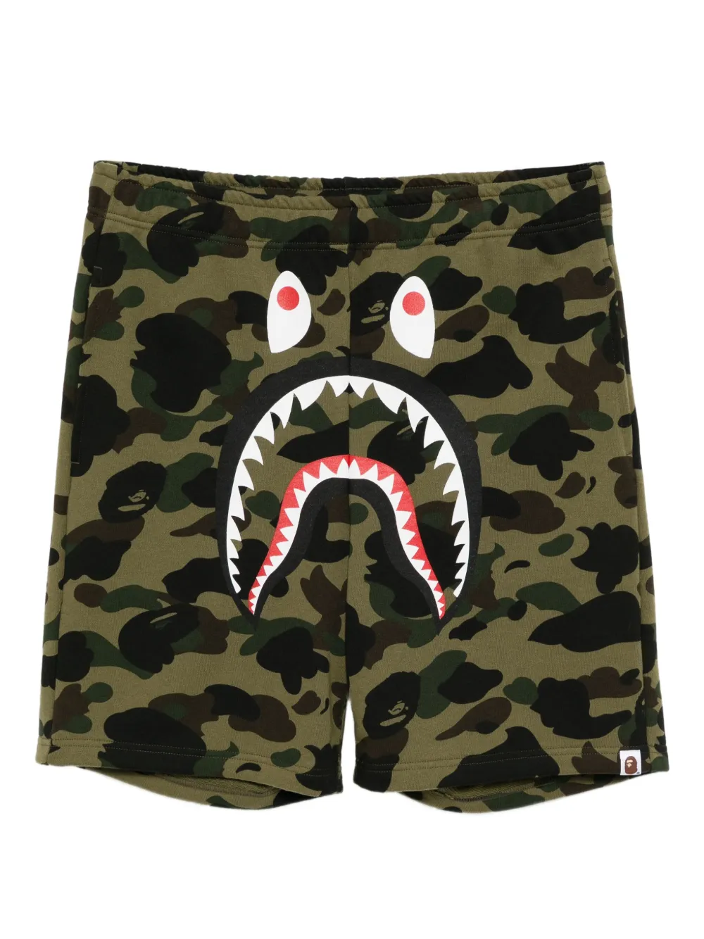 A BATHING APE® 1st Camo Shark トラックショーツ - グリーン A BATHING APE® 1st Camo Shark トラックショーツ - グリーン