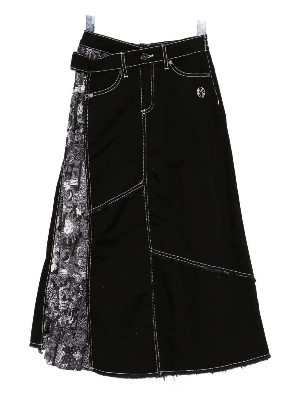 Musium Div. denim skirt | Black | Image 1