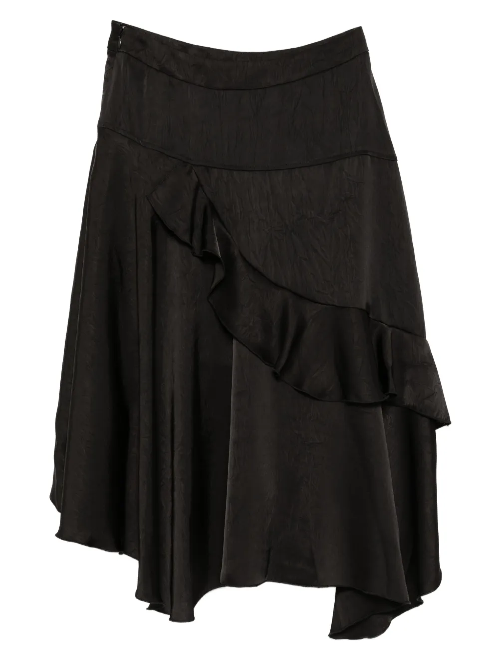 Tout a coup Rok met ruches - Zwart