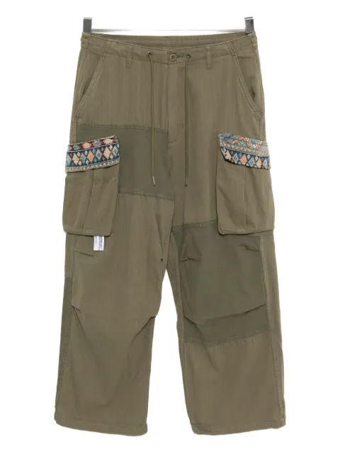 Musium Div. patchwork cargo pants