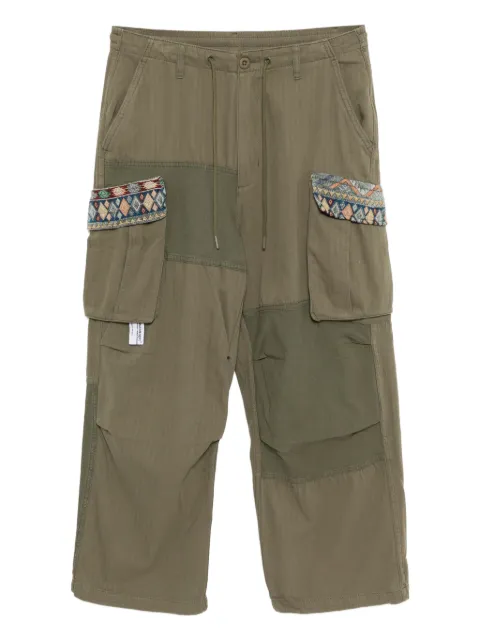 Musium Div. patchwork cargo pants