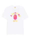 A BATHING APE® printed T-shirt - White