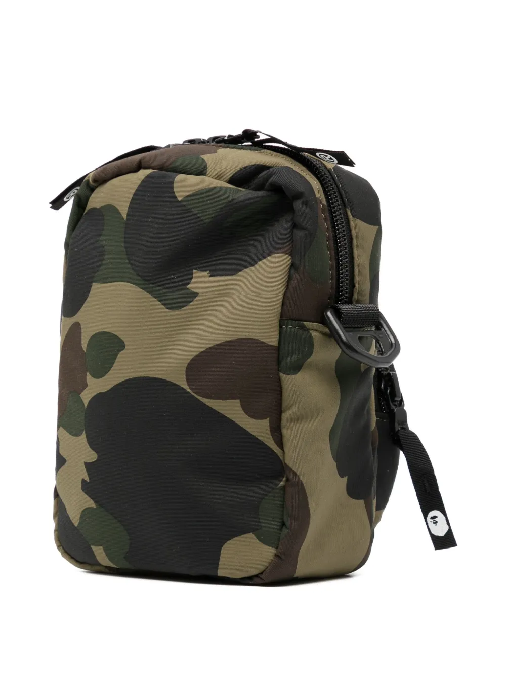 A BATHING APE 1st Camo Shark messengertas Groen