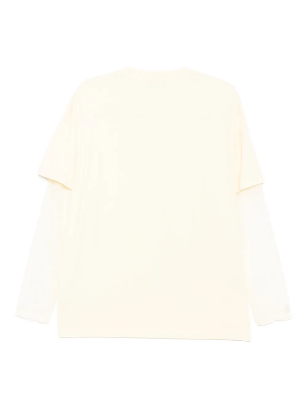 tout a coup T-shirt met grafische print Geel
