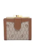 Christian Dior Pre-Owned 1970-1990s logo-jacquard wallet - Neutrals