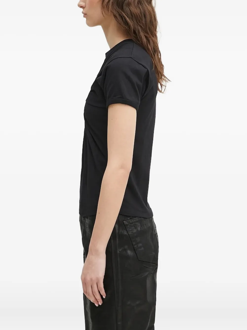 Coperni Cotton T-shirt In Black