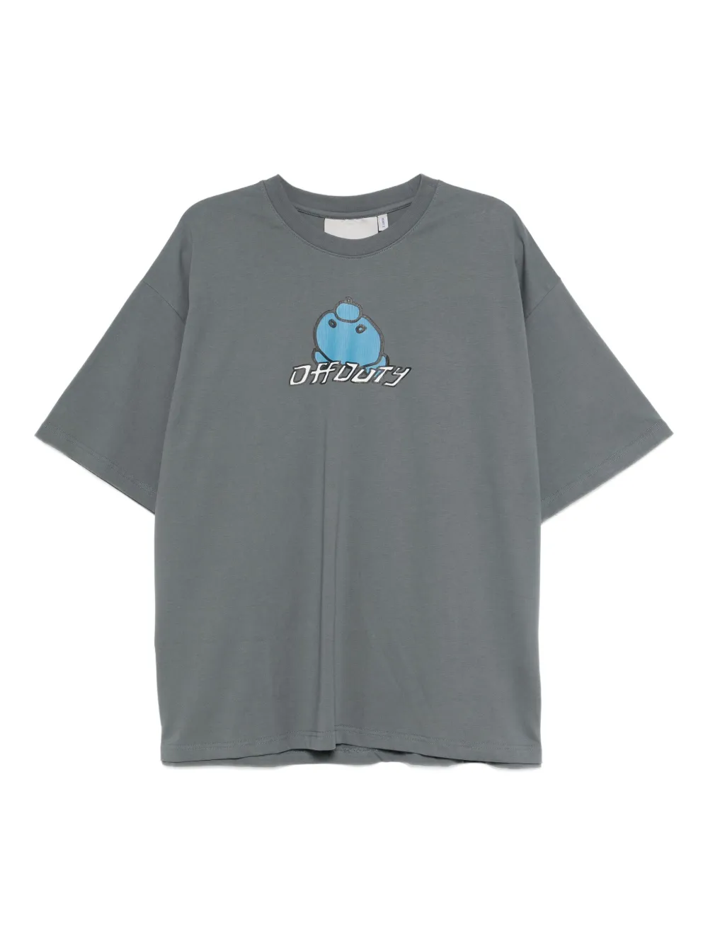 Off Duty Bad Bear T-shirt Grijs