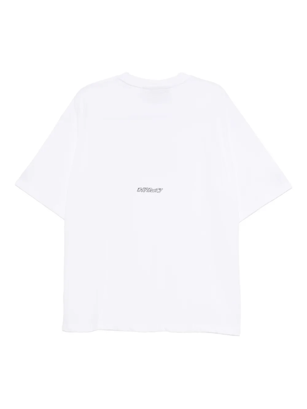 Off Duty Bad Bear T-shirt Wit