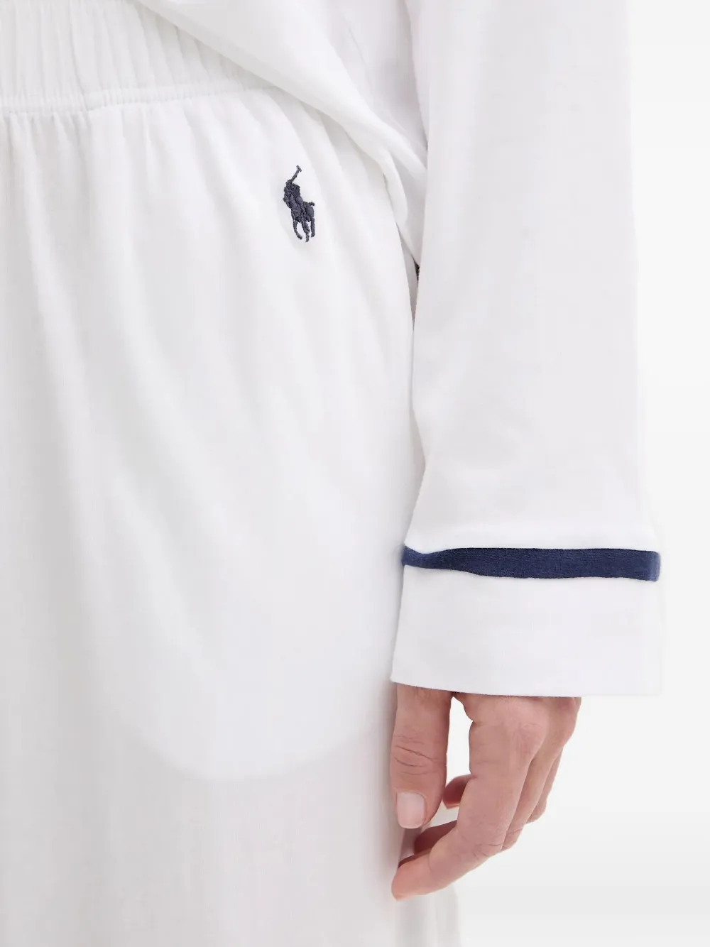 Polo Ralph Lauren Pyjama van katoenblend Wit