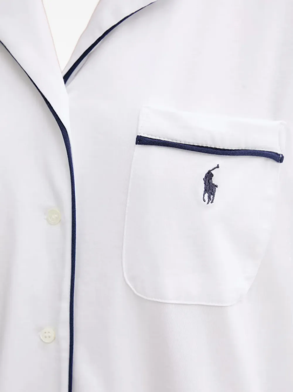 Polo Ralph Lauren Nachthemd met zak Wit