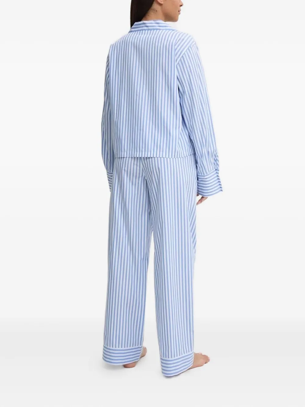 Polo Ralph Lauren Gestreepte pyjama met lange mouwen Blauw