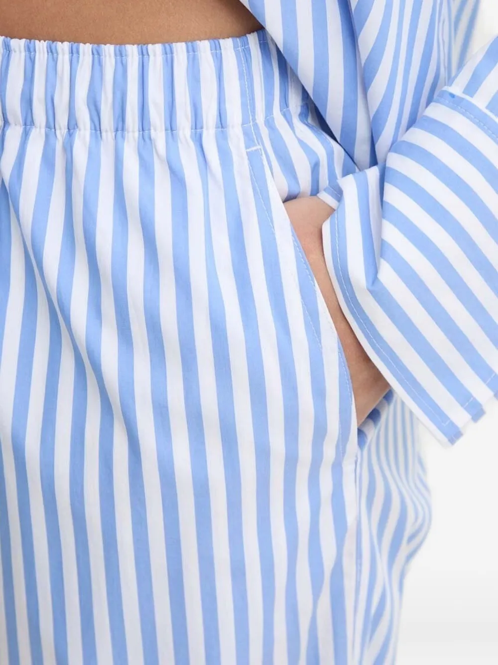 Polo Ralph Lauren Gestreepte pyjama met lange mouwen Blauw