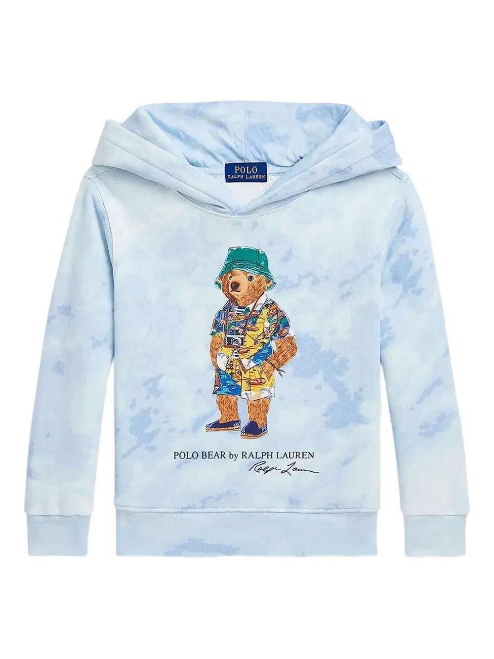POLO RALPH LAUREN KIDS Hoodie met print Blauw