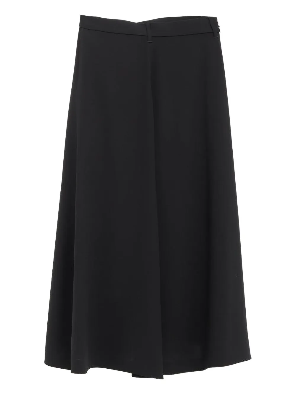 Balenciaga Midi-rok met geknoopt detail - Zwart