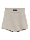 FEAR OF GOD ESSENTIALS ribbed knit shorts - Neutrals