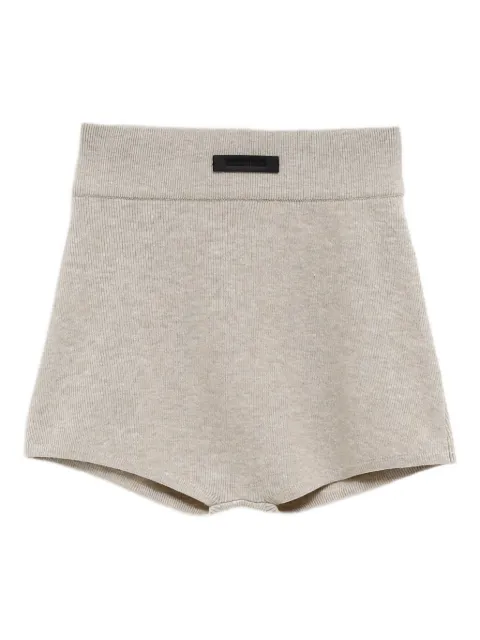 FEAR OF GOD ESSENTIALS ribbed knit shorts