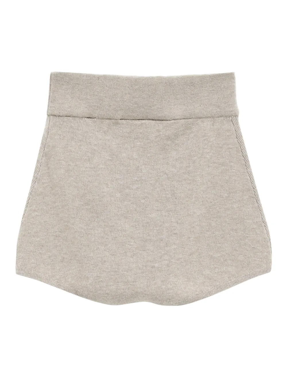 FEAR OF GOD ESSENTIALS ribbed knit shorts Beige