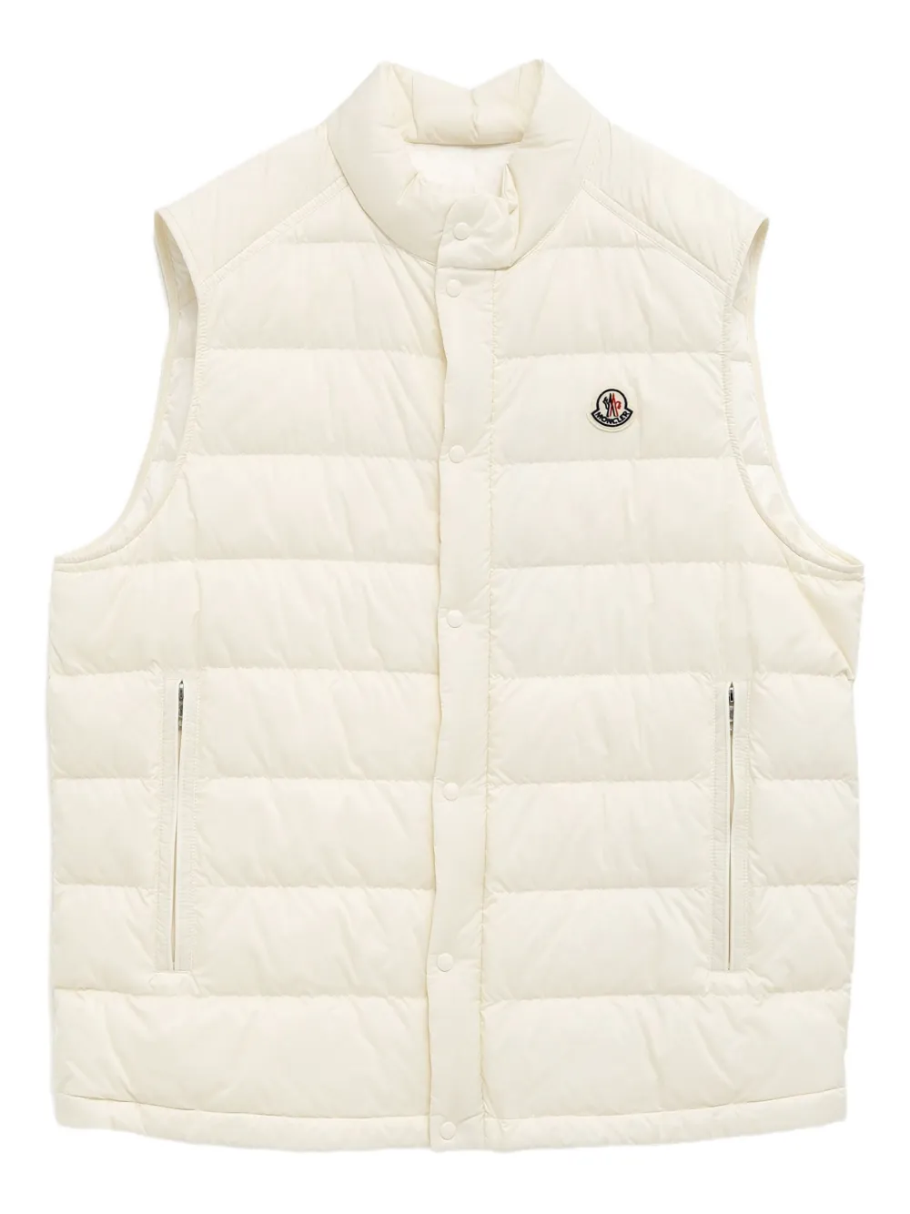 Moncler Barthe quilted gilet Wit