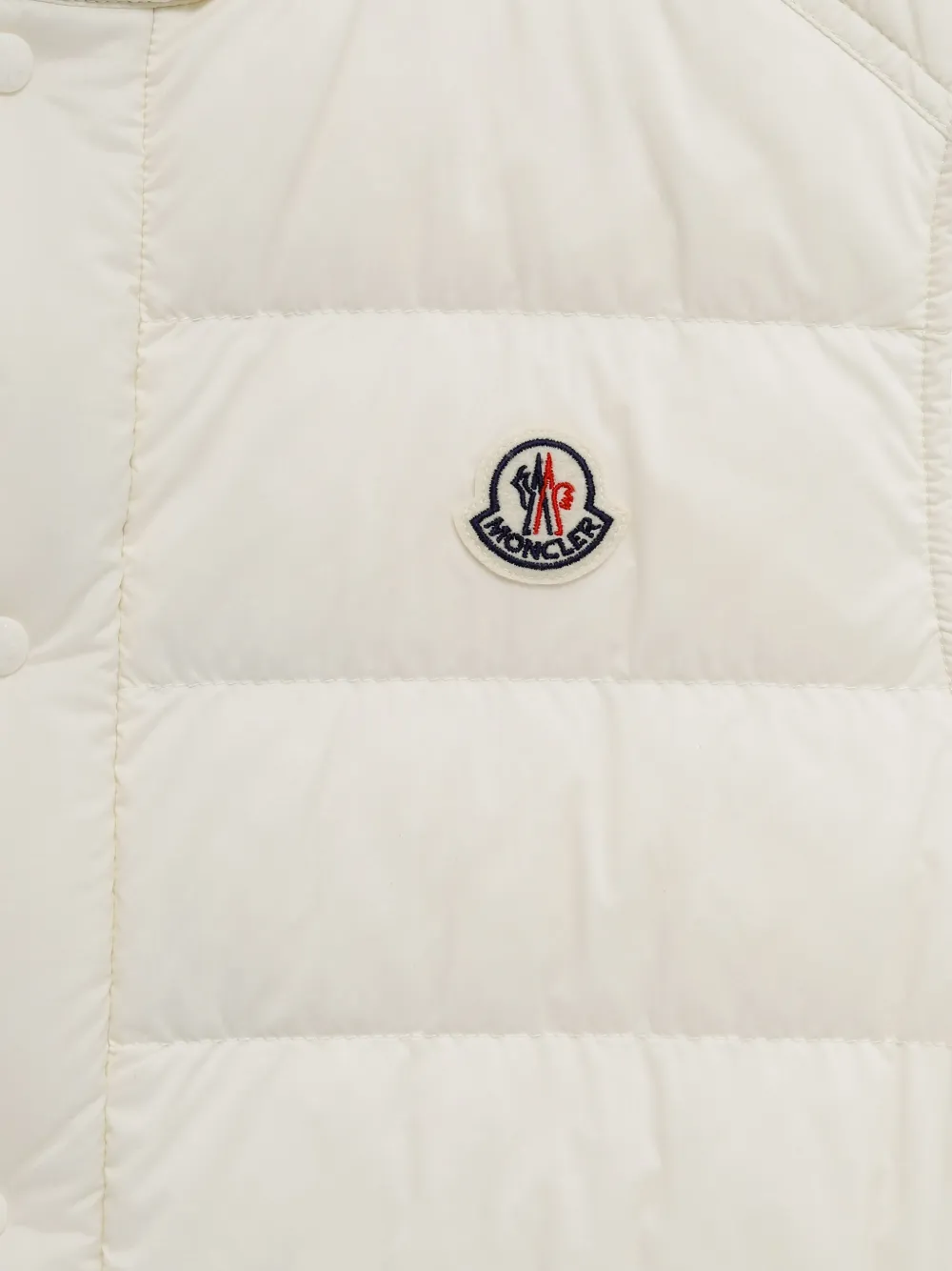 Moncler Barthe quilted gilet Wit