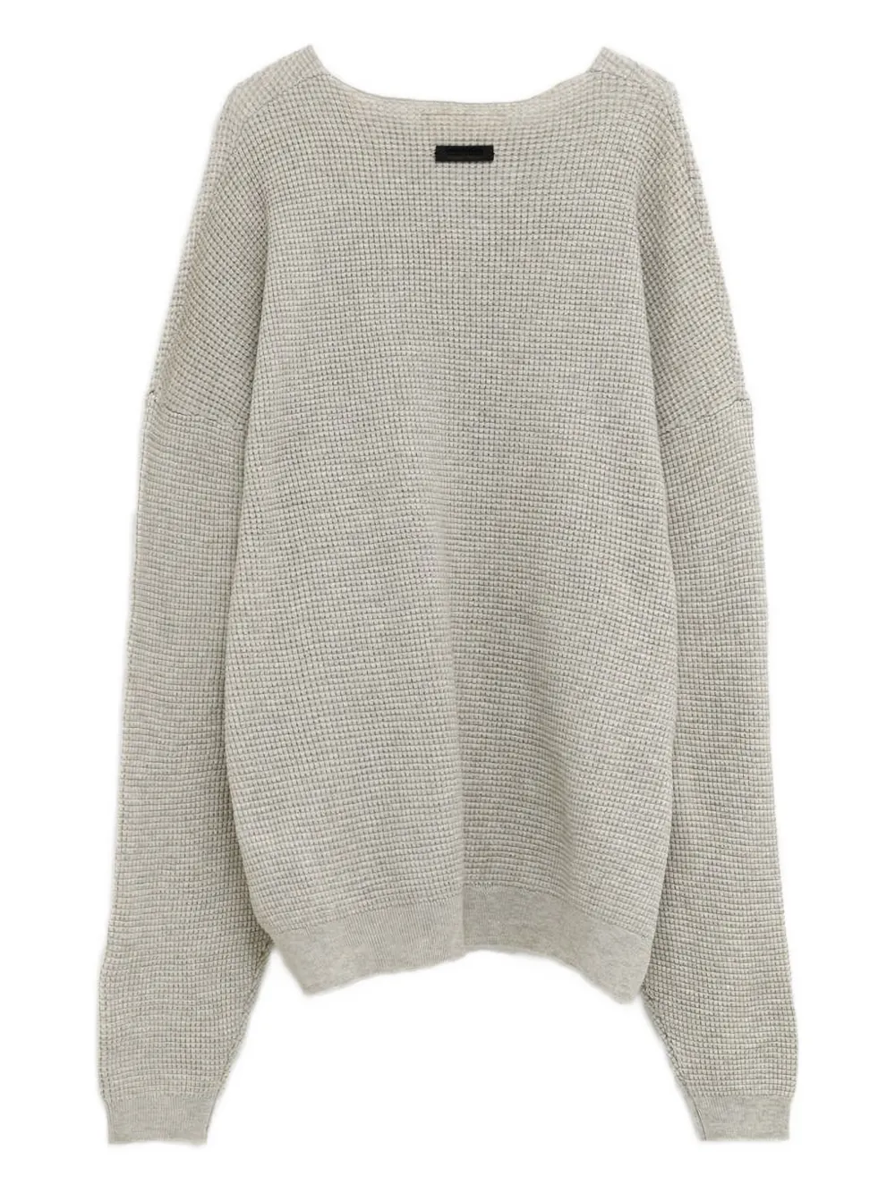 FEAR OF GOD ESSENTIALS Trui met wafelpatroon - Grijs