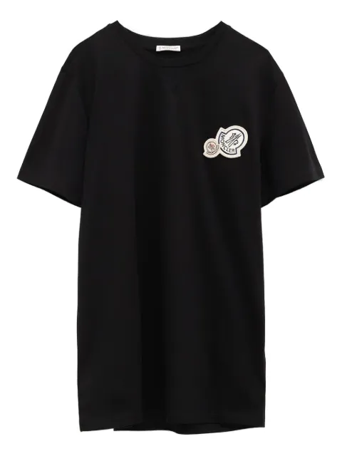 Moncler playera con aplique del logo