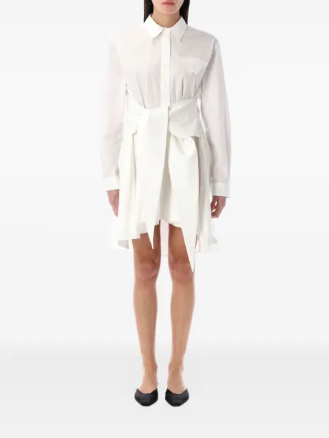 The Garment Cypruss asymmetric mini shirt dress