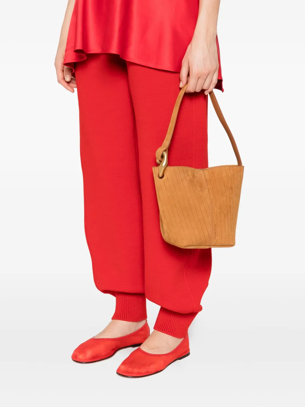 JW Anderson The JWA Corner bucket-tas Beige