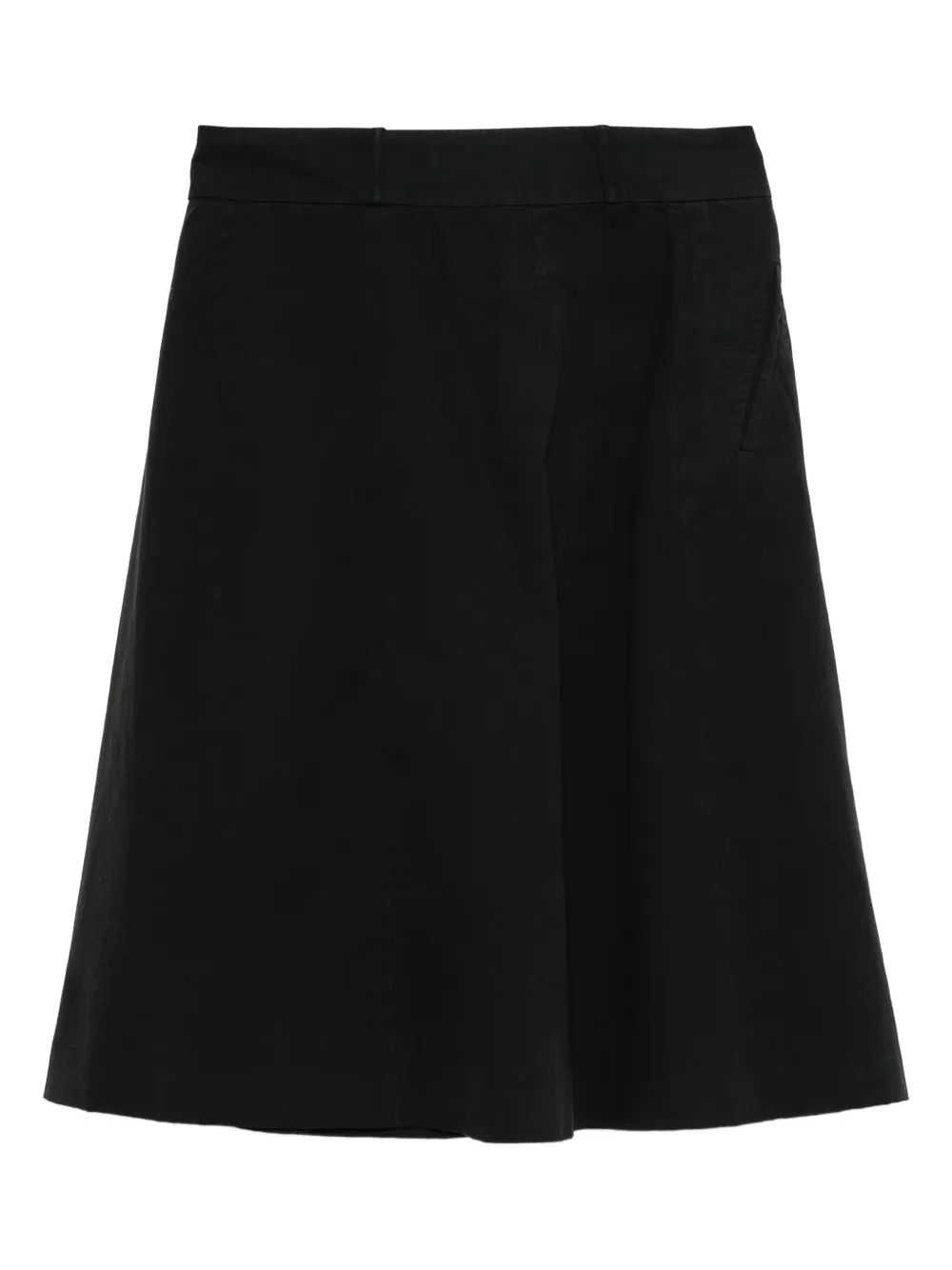 A.P.C. Geplooide midi-rok - Zwart