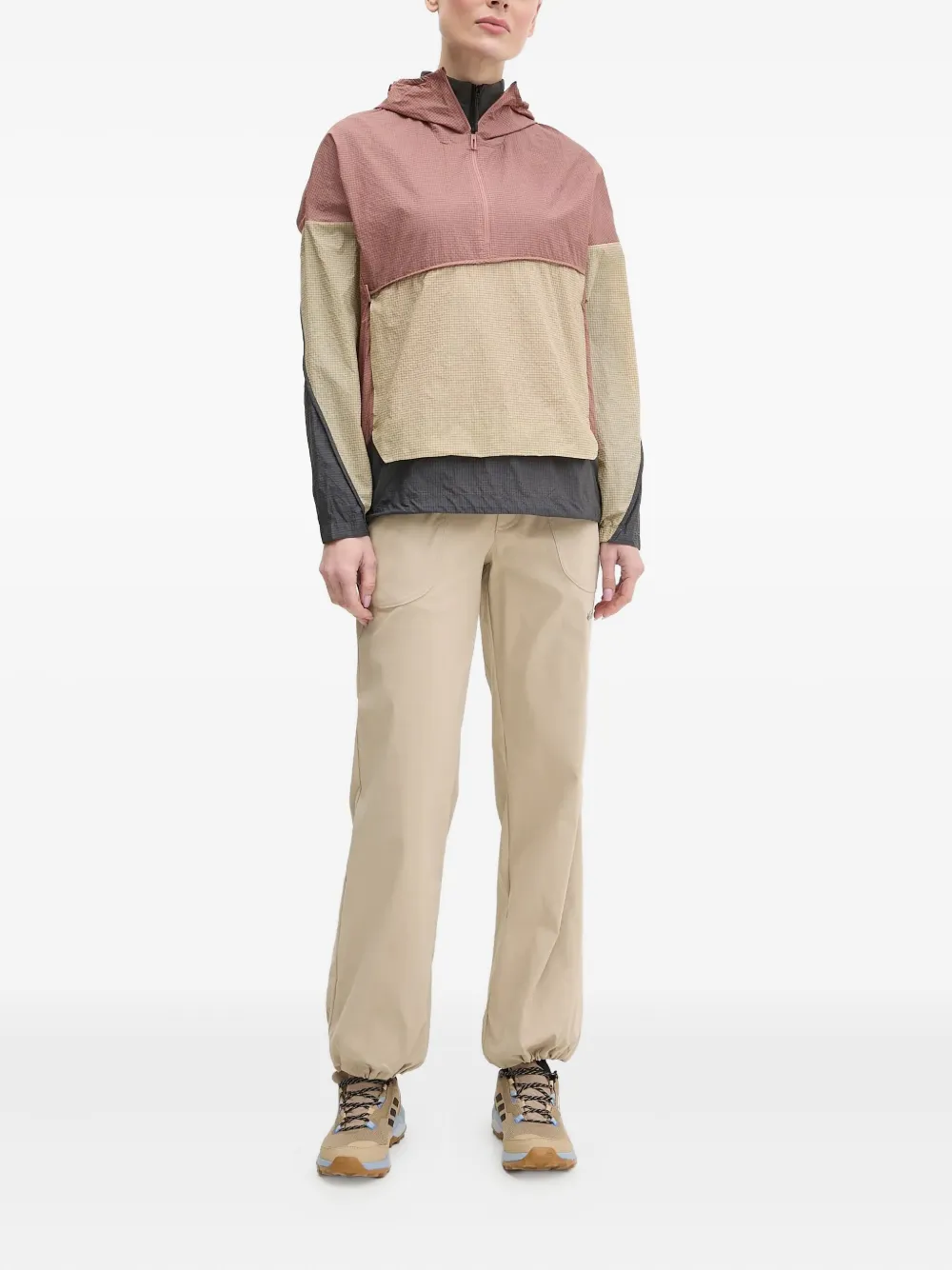 adidas Xploric Wind grid-pattern hooded jacket | Varsity Jackets | Image 2