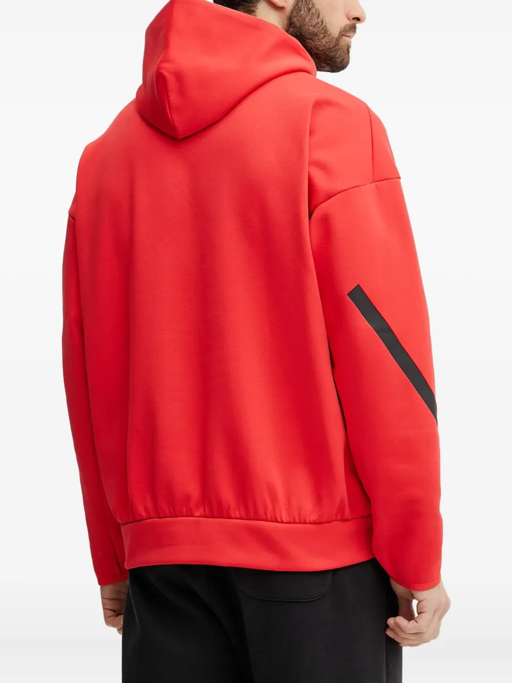 adidas kangaroo-pocket stripe-detail hoodie | Hoodies | Image 2