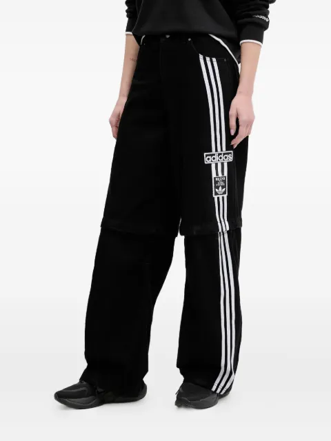 adidas 3-Stripes straight-leg jeans