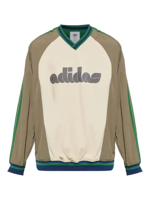adidas x Brain Dead Originals colour-block logo sweatshirt