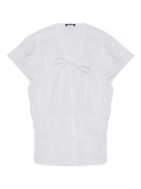 rag & bone ruffled peplum blouse