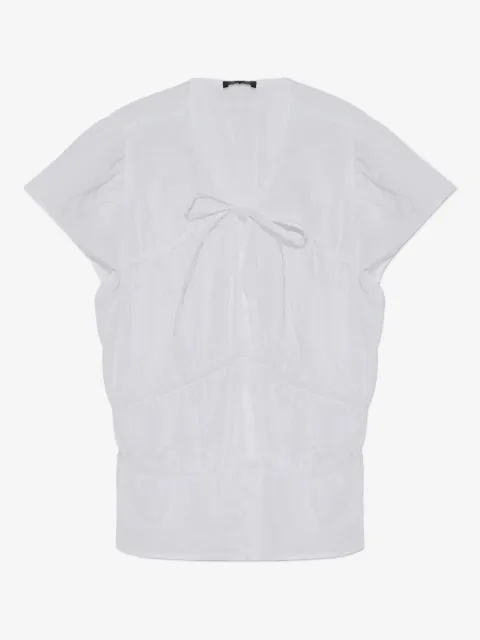 rag & bone ruffled peplum blouse