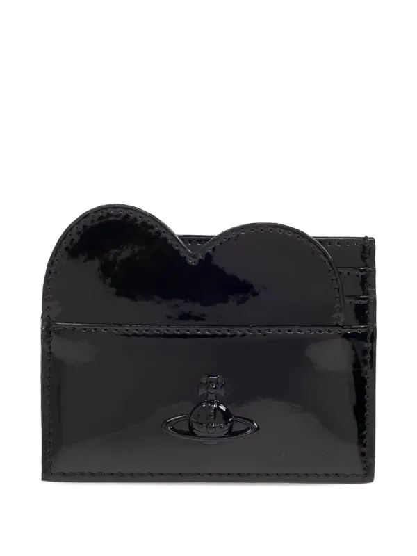 Vivienne Westwood(正規品/送料関税込み) HEART CARD HOLDER Vivienne Westwood Heart Cardholder | Black | FARFETCH