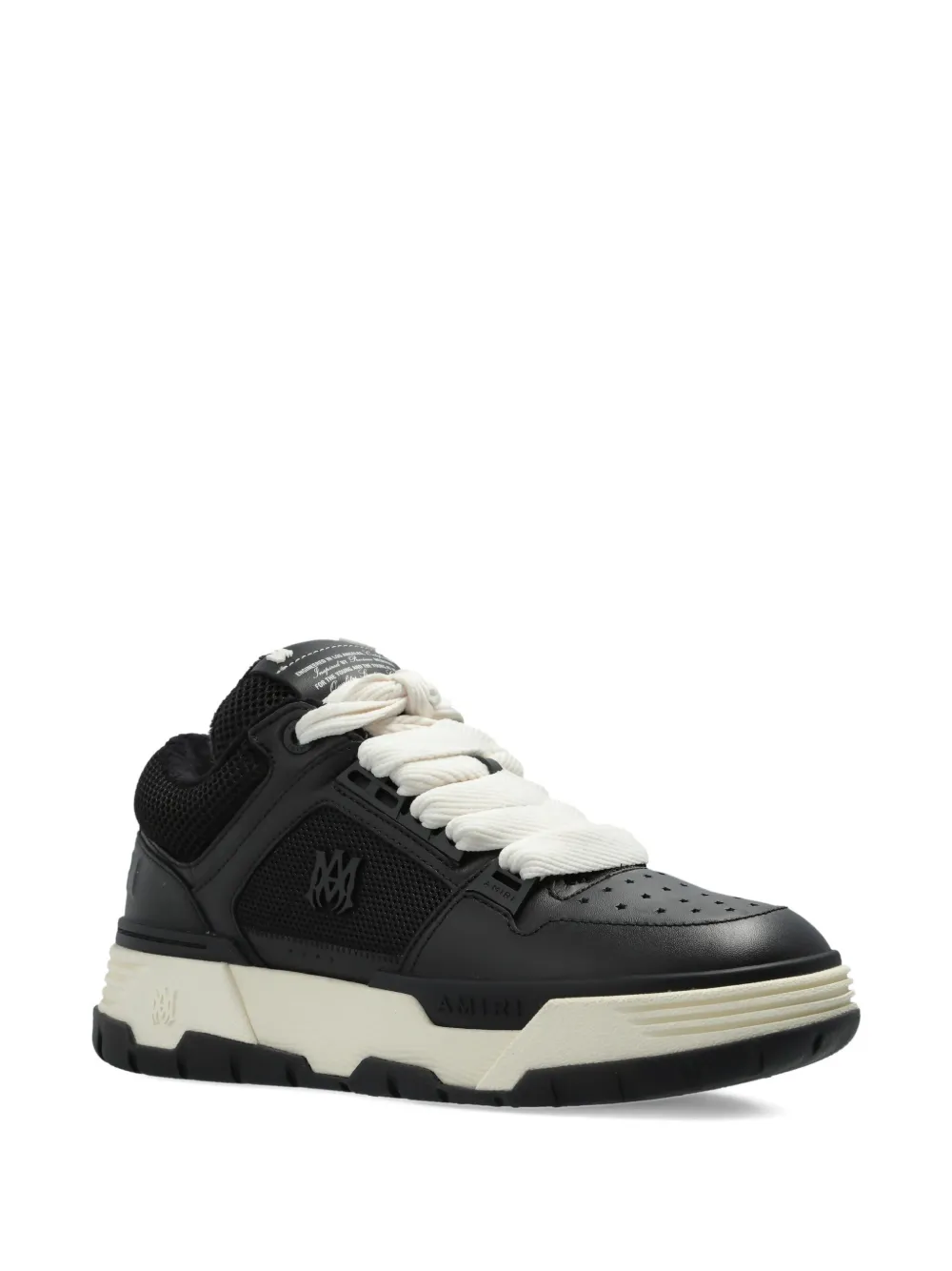 AMIRI MA-1 mesh-panelled lace-up sneakers Black