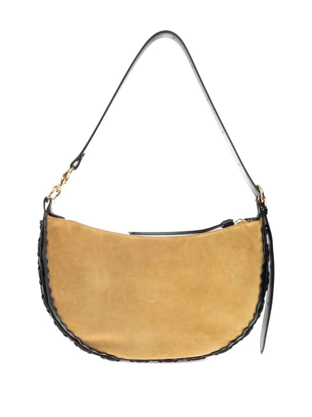 Ulla Johnson Leren schoudertas Beige